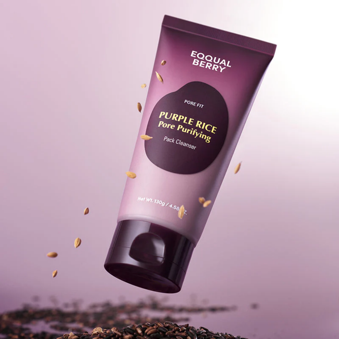 EQQUALBERRY Purple Rice Pore Purifying Pack Cleanser