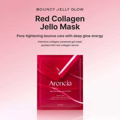 Arencia Red collagen Jollo Mask 4 Stück