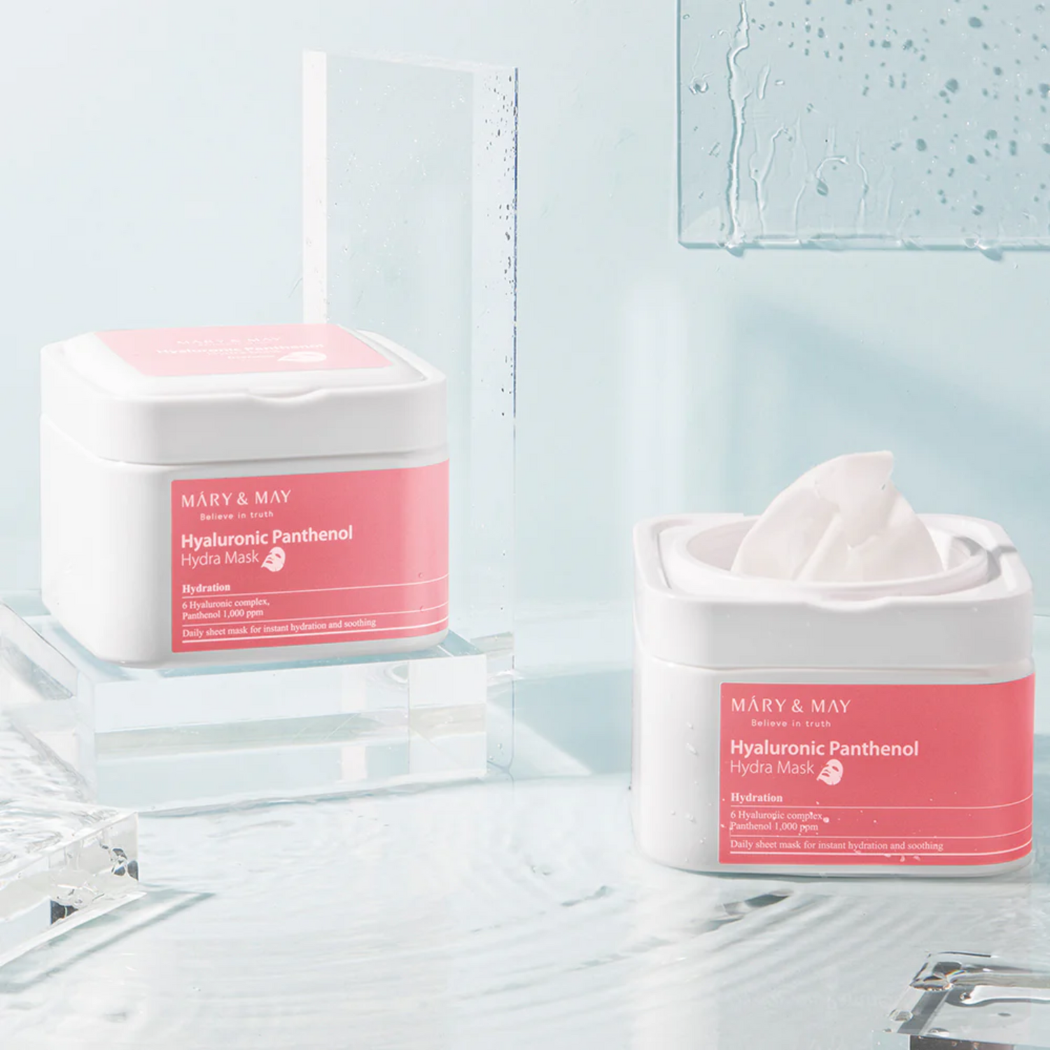 MARY &amp; MAY Hyaluronic Panthenol Hydra Mask