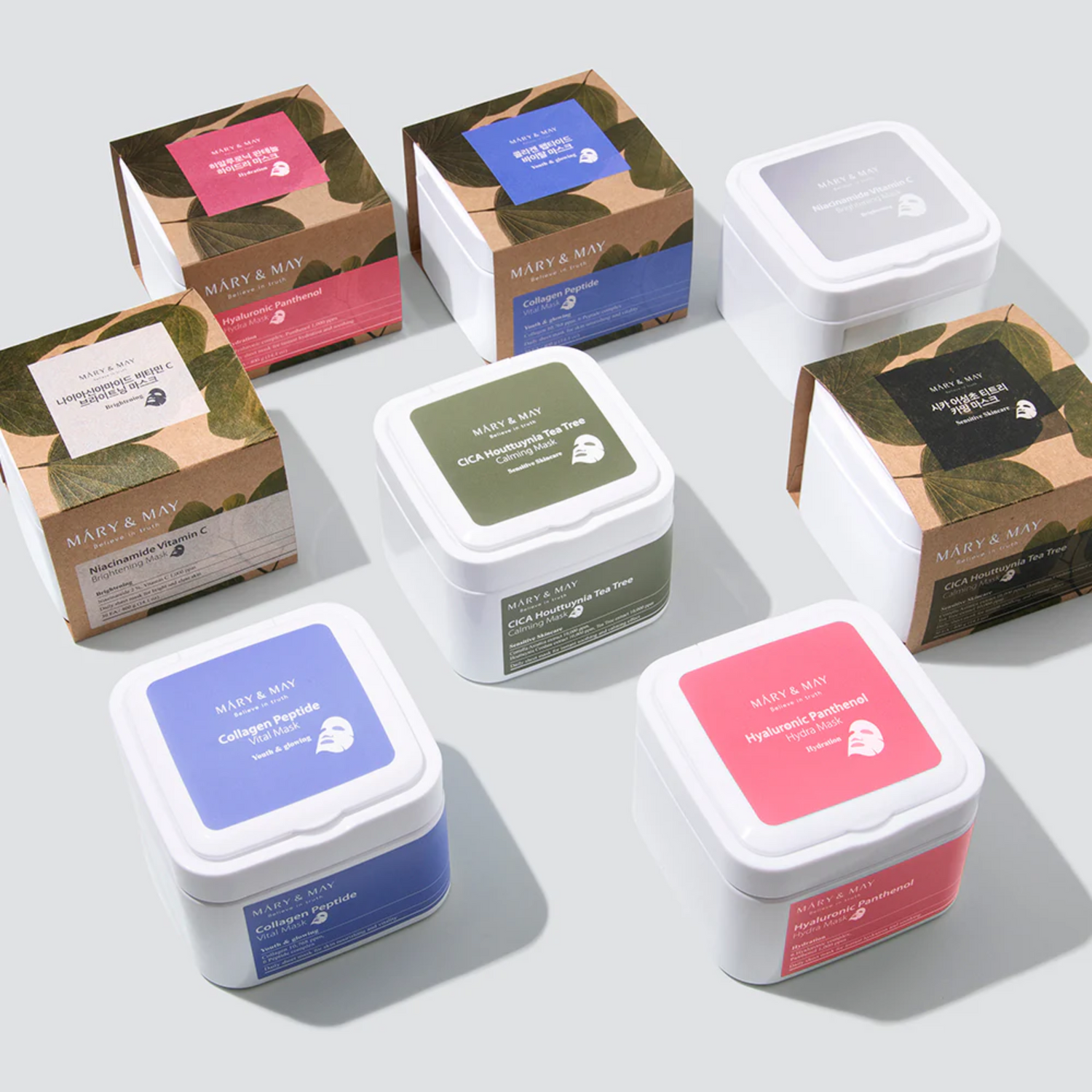 MARY &amp; MAY Hyaluronic Panthenol Hydra Mask