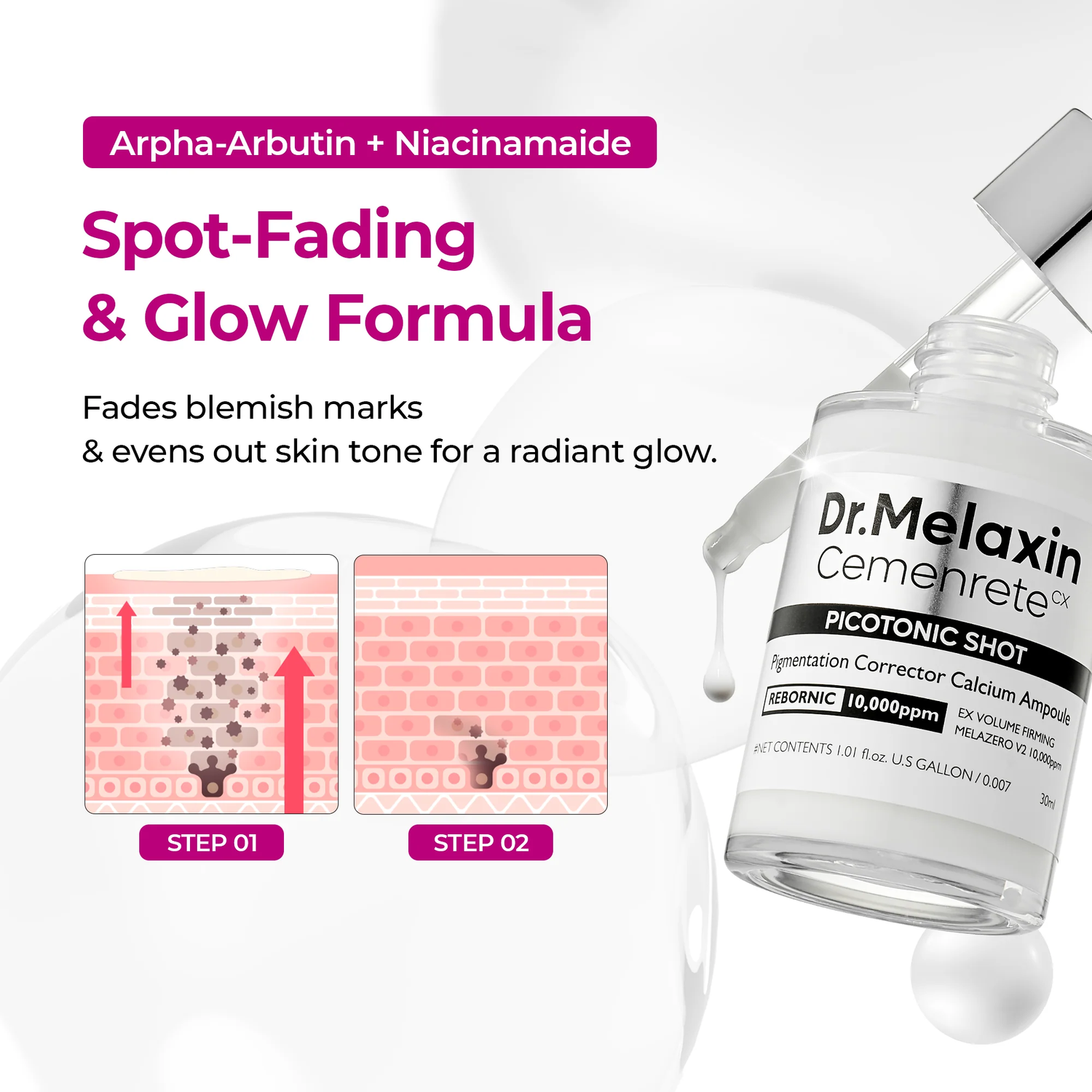 Dr.Melaxin Cemenrete Picotonic Shot Pigmentation Serum