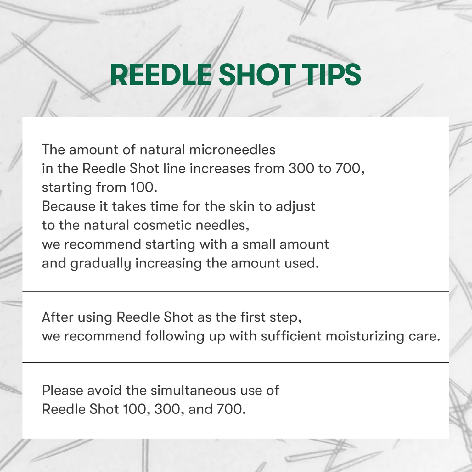 VT Cosmetics Pro Cica Reedle Shot 100