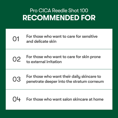 VT Cosmetics Pro Cica Reedle Shot 100