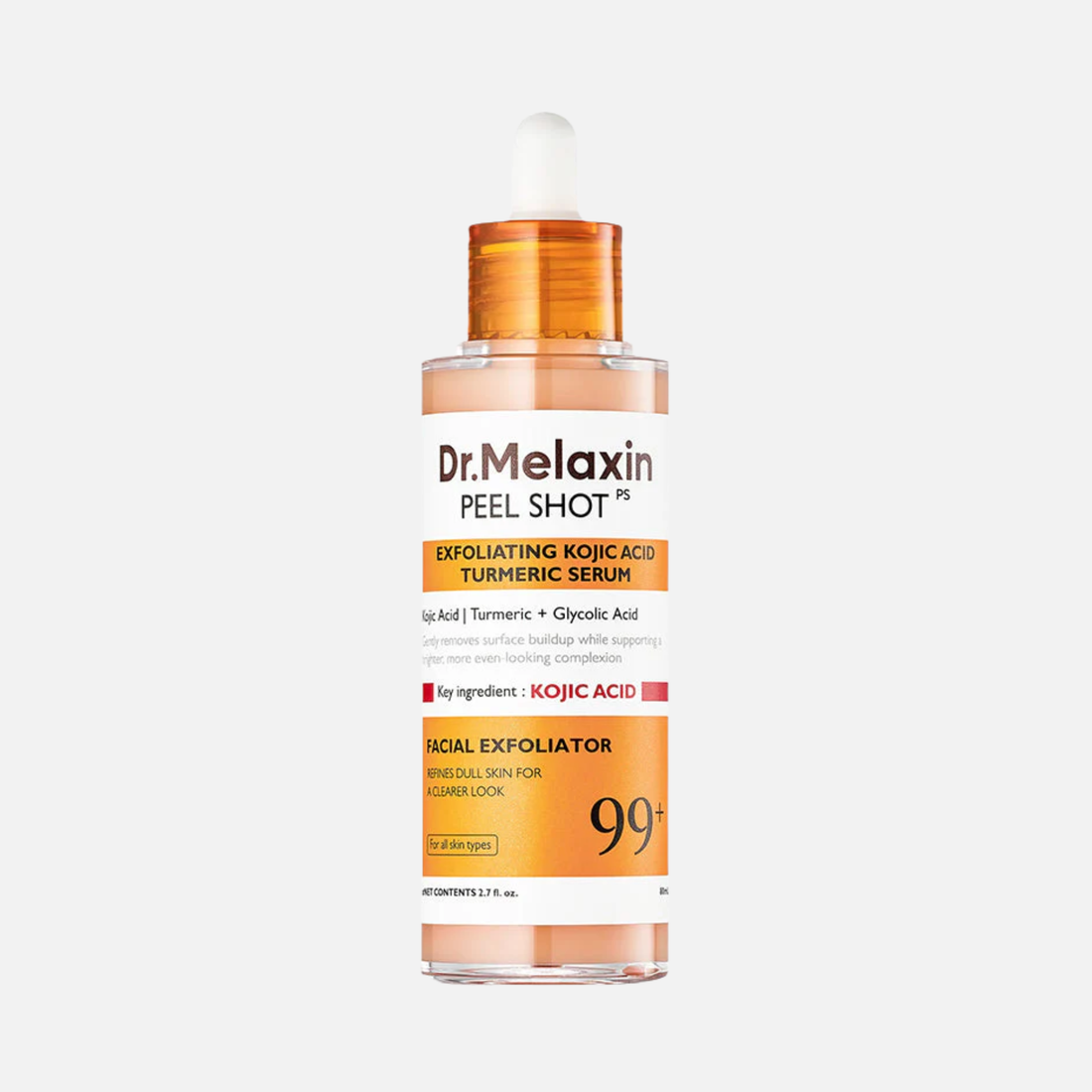 Dr.Melaxin Peel Shot Exfoliating Kojic Acid Turmeric Serum 80ml