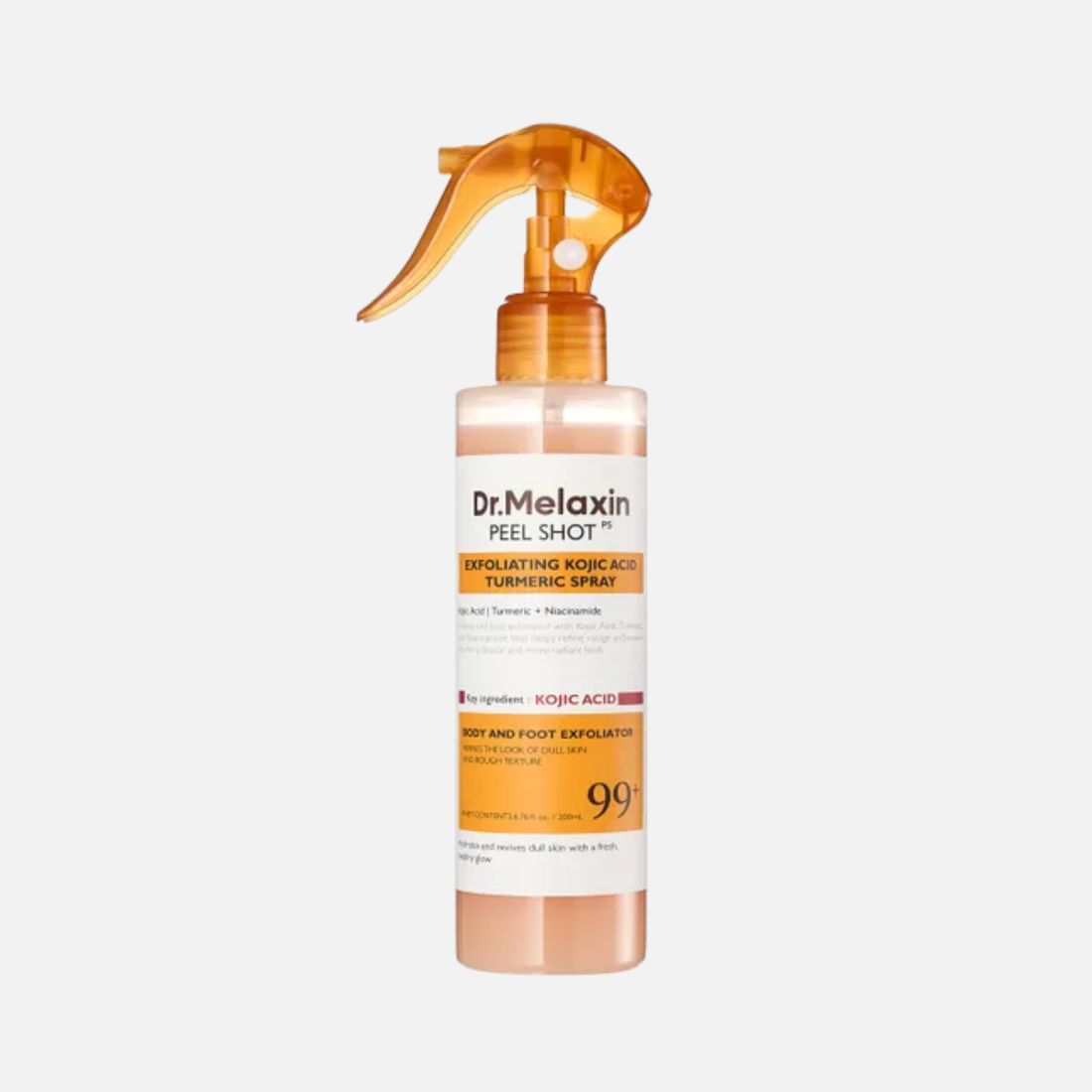 Dr.Melaxin Peel Shot Exfoliating Kojic Acid Turmeric Spray - Körperpeeling Spray 200ml