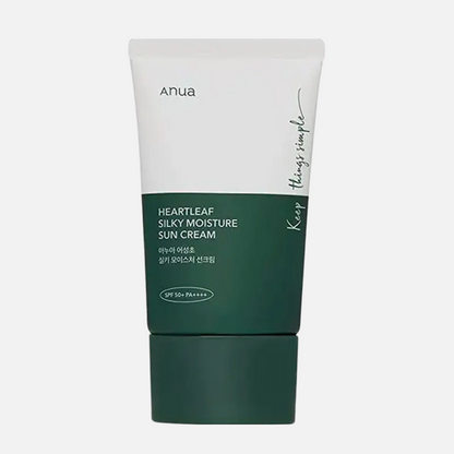 Anua Heartleaf Silky Moisture Sunscreen 50ml