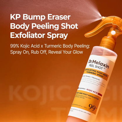Dr.Melaxin Peel Shot Exfoliating Kojic Acid Turmeric Spray - Körperpeeling Spray 200ml