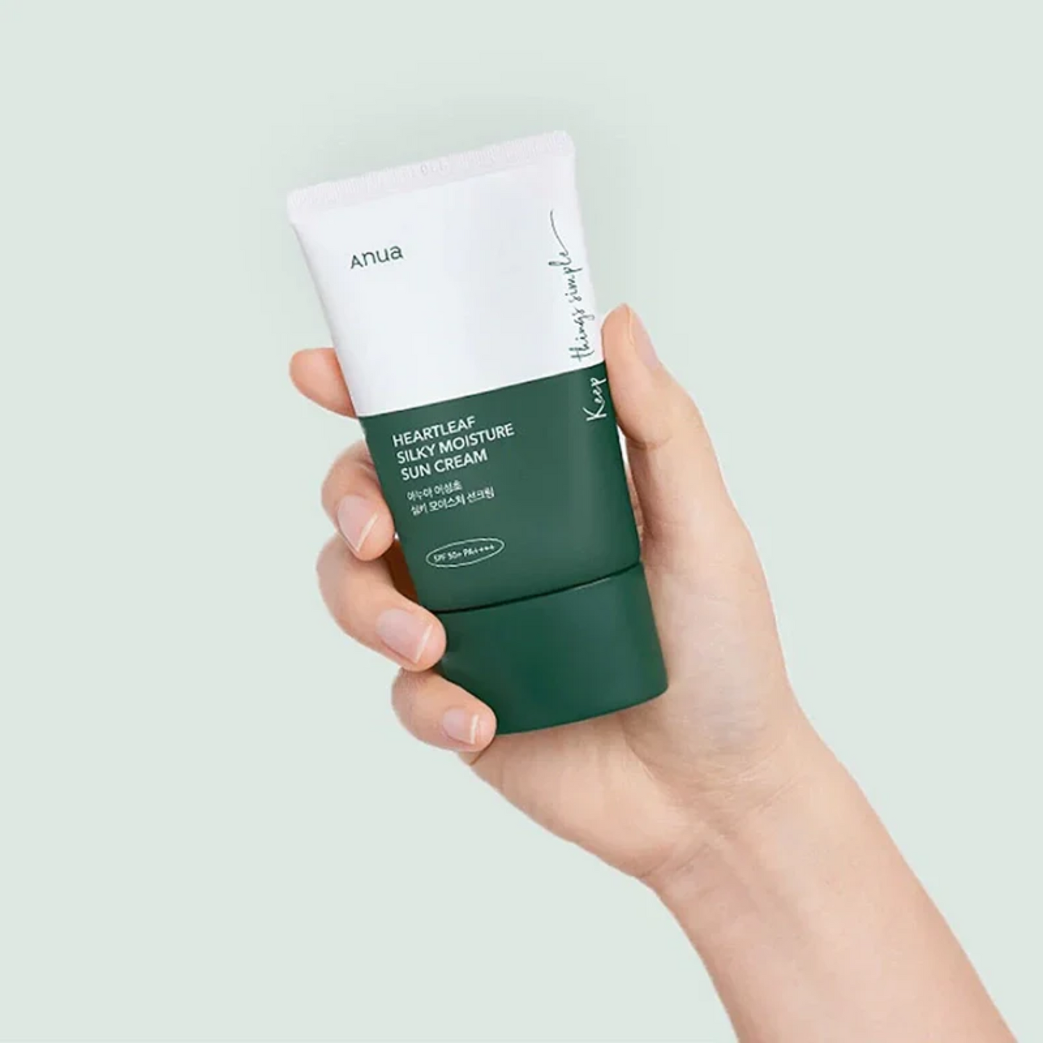 Anua Heartleaf Silky Moisture Sunscreen 50ml