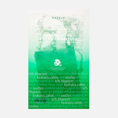 AXIS-Y Mugwort Green Vital Energy Complex Sheet Mask