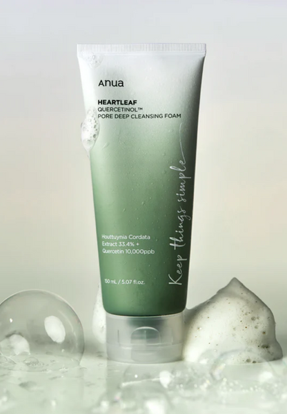 Anua Heartleaf Quercetinol Pore Deep Cleansing Foam