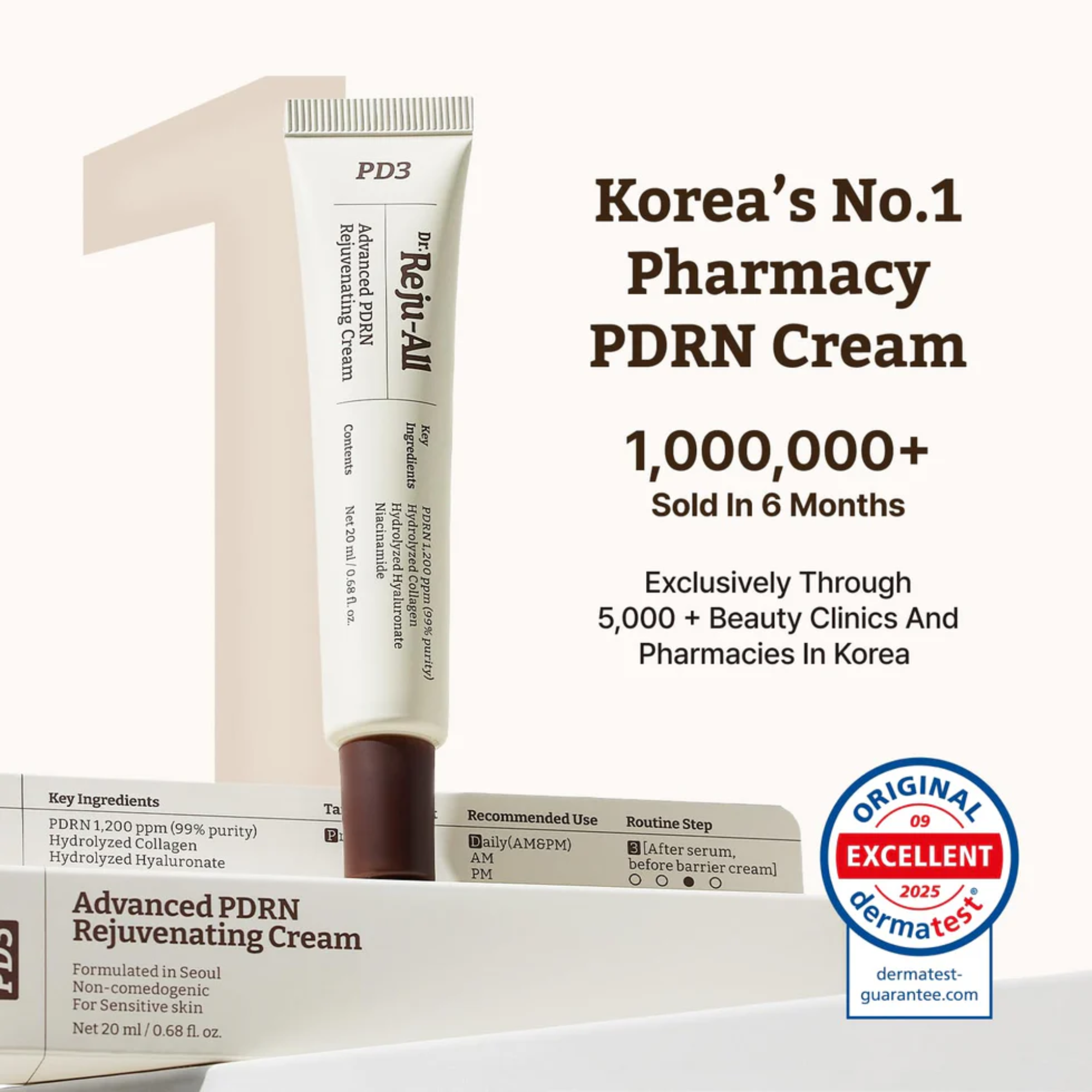 Dr. Reju-All Advanced PDRN Rejuvenating Cream 60ml