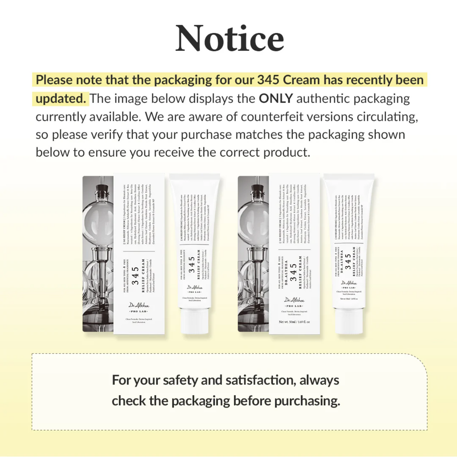 Dr. Althea 345 Relief Cream