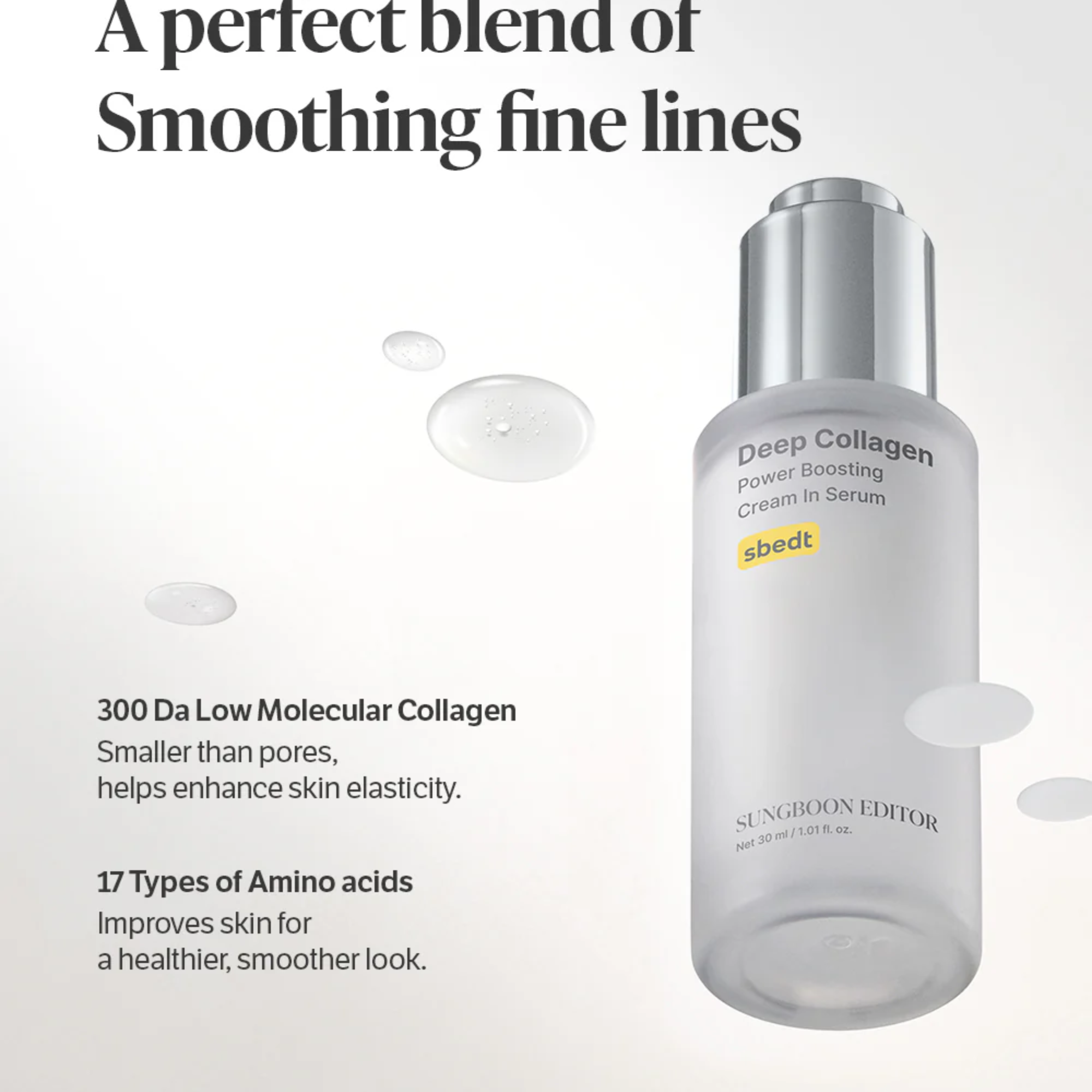 Sungboon Editor Deep Collagen Cream In Serum