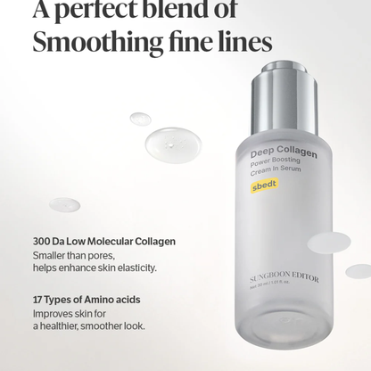 Sungboon Editor Deep Collagen Cream In Serum