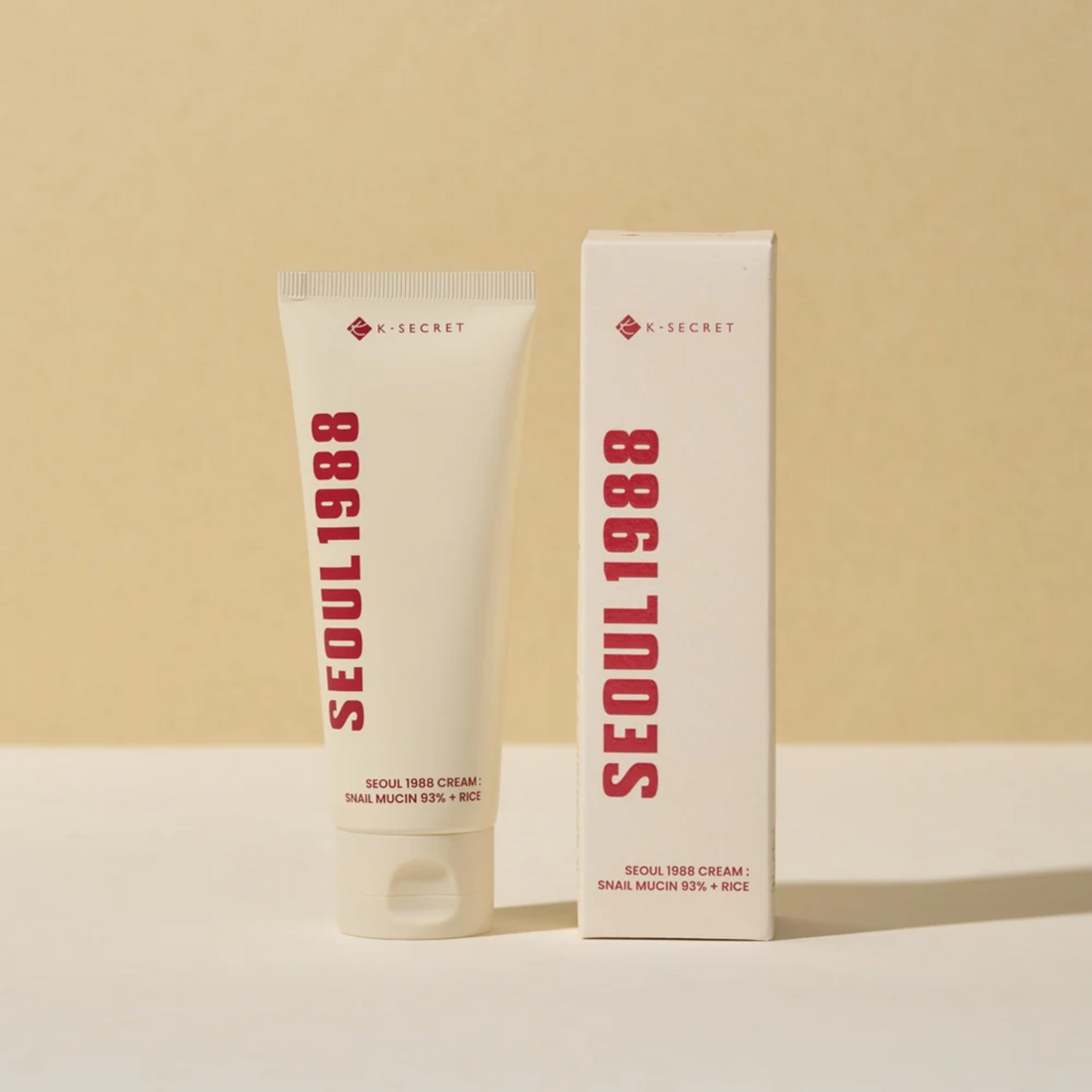 K-SECRET - SEOUL 1988 Cream : Snail Mucin 93% + Rice
