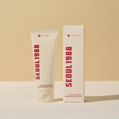 K-SECRET - SEOUL 1988 Cream : Snail Mucin 93% + Rice