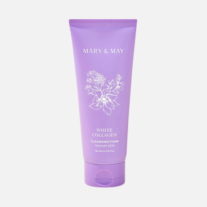 Mary &amp; May White Collagen Cleansing Foam