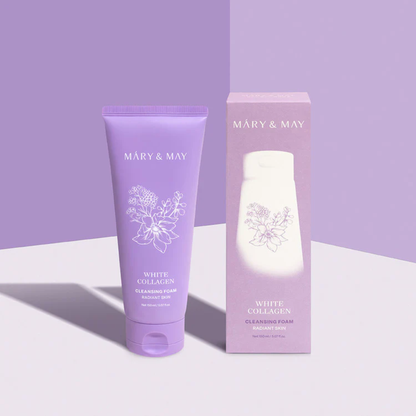 Mary &amp; May White Collagen Cleansing Foam