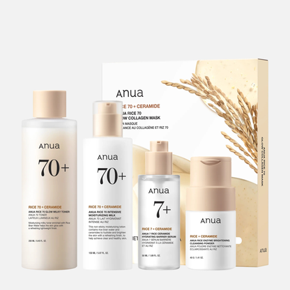 Anua Rice Barrier Glow Routine For Dry Skin