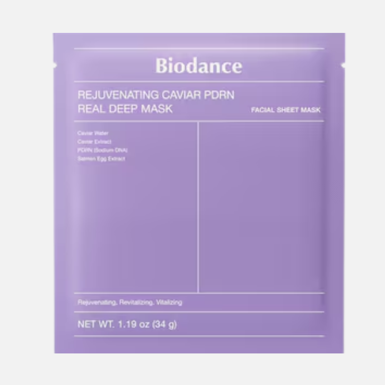 Biodance Rejuvenating Caviar PDRN Real Deep Mask 1 Stück