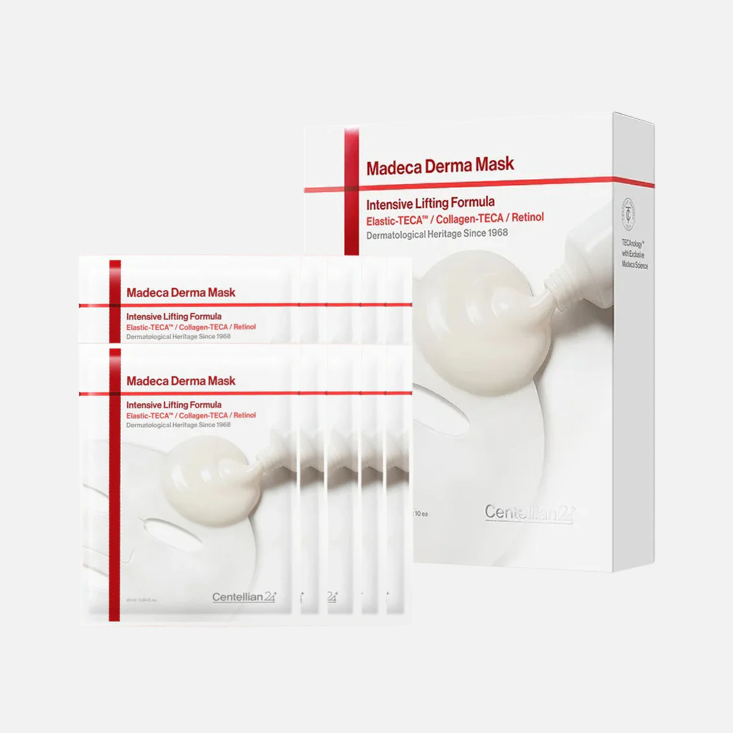 Centellian24 Madeca Derma Mask Intensive Lifting Formula Set 25ml x 10 Stück