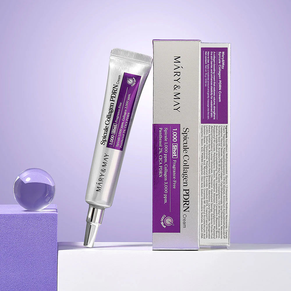 Mary&amp;May Spicule Collagen PDRN Cream 15g