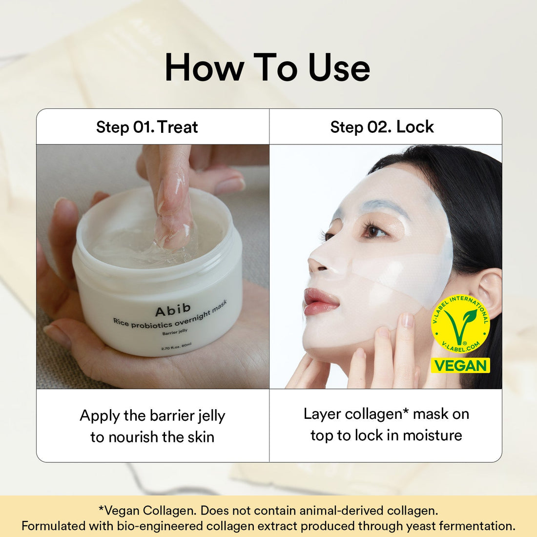 Abib Collagen Gel Mask Jericho Rose Jelly 10 Stück – Produktaufnahme