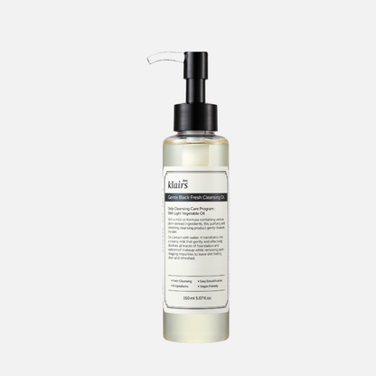 Klairs Gentle Black Fresh Cleansing Oil
