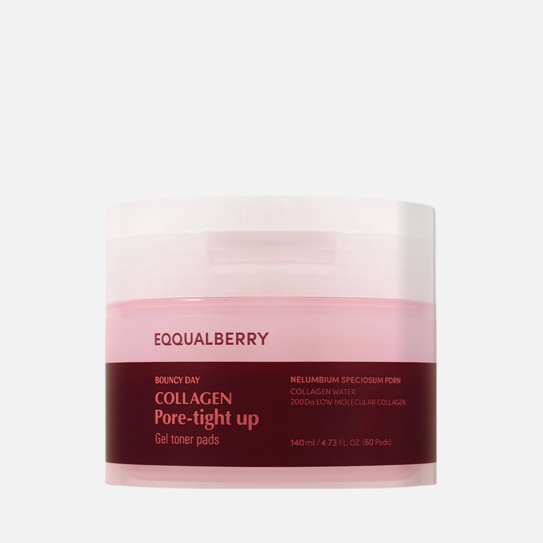 EQQUALBERRY - Collagen Pore Tight Up Gel Toner Pad