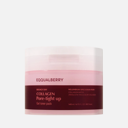 EQQUALBERRY - Collagen Pore Tight Up Gel Toner Pad