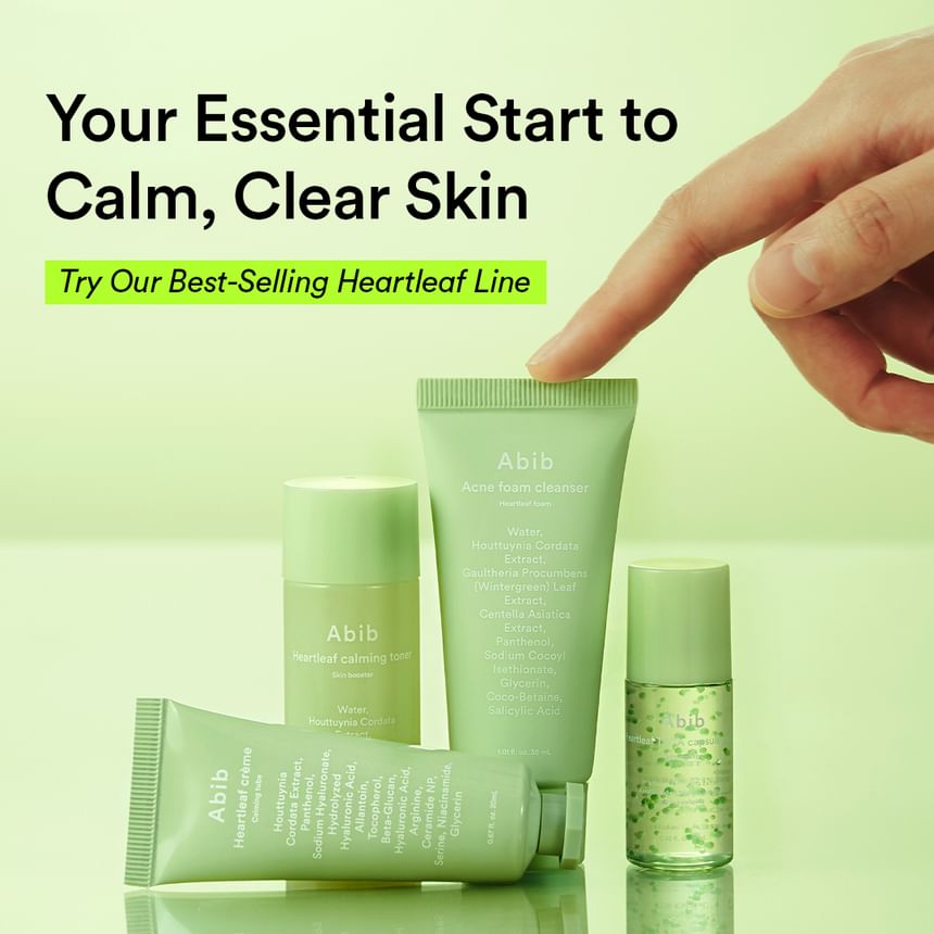 Abib Heartleaf Calming Trial Kit – Set-Inhalt im Überblick