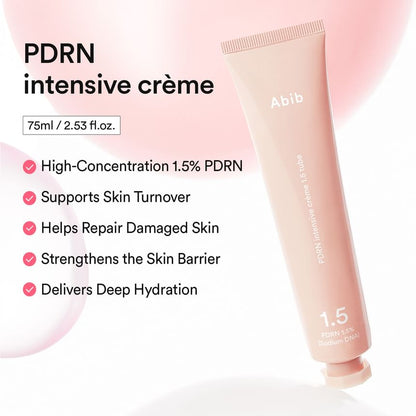 Abib PDRN Intensive Crème 1.5 Tube 75ml – Eigenschaften der PDRN-Creme