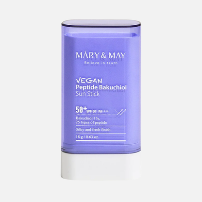 Mary&amp;May Vegan Peptide Bakuchiol Sun Stick SPF50+ PA++++
