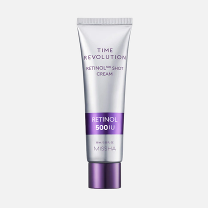 Missha Time Revolution Night Repair Retinol 500 Shot Cream