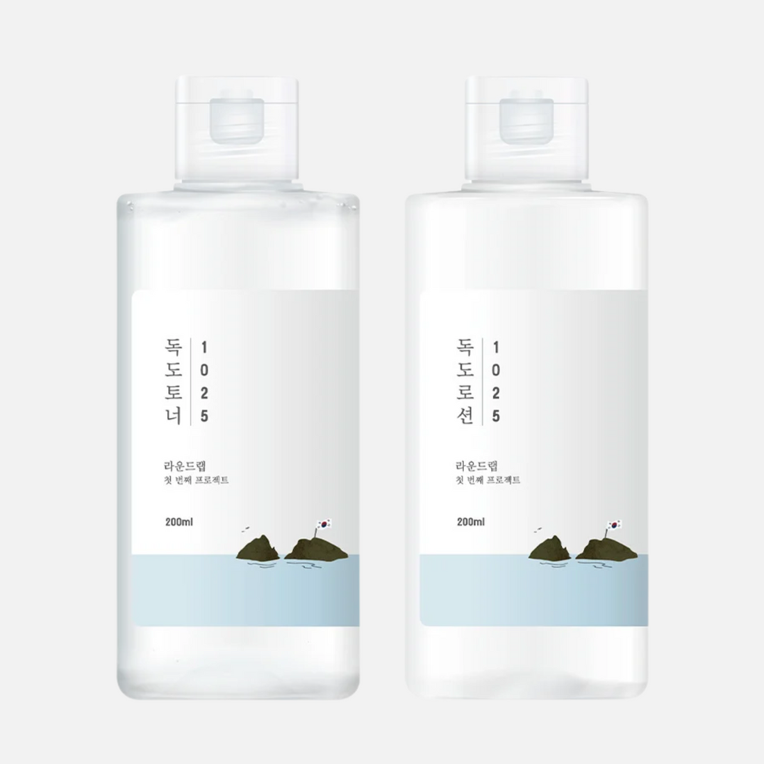 Round LAB 1025 DOKDO Toner 200ml + DOKDO Lotion 200ml