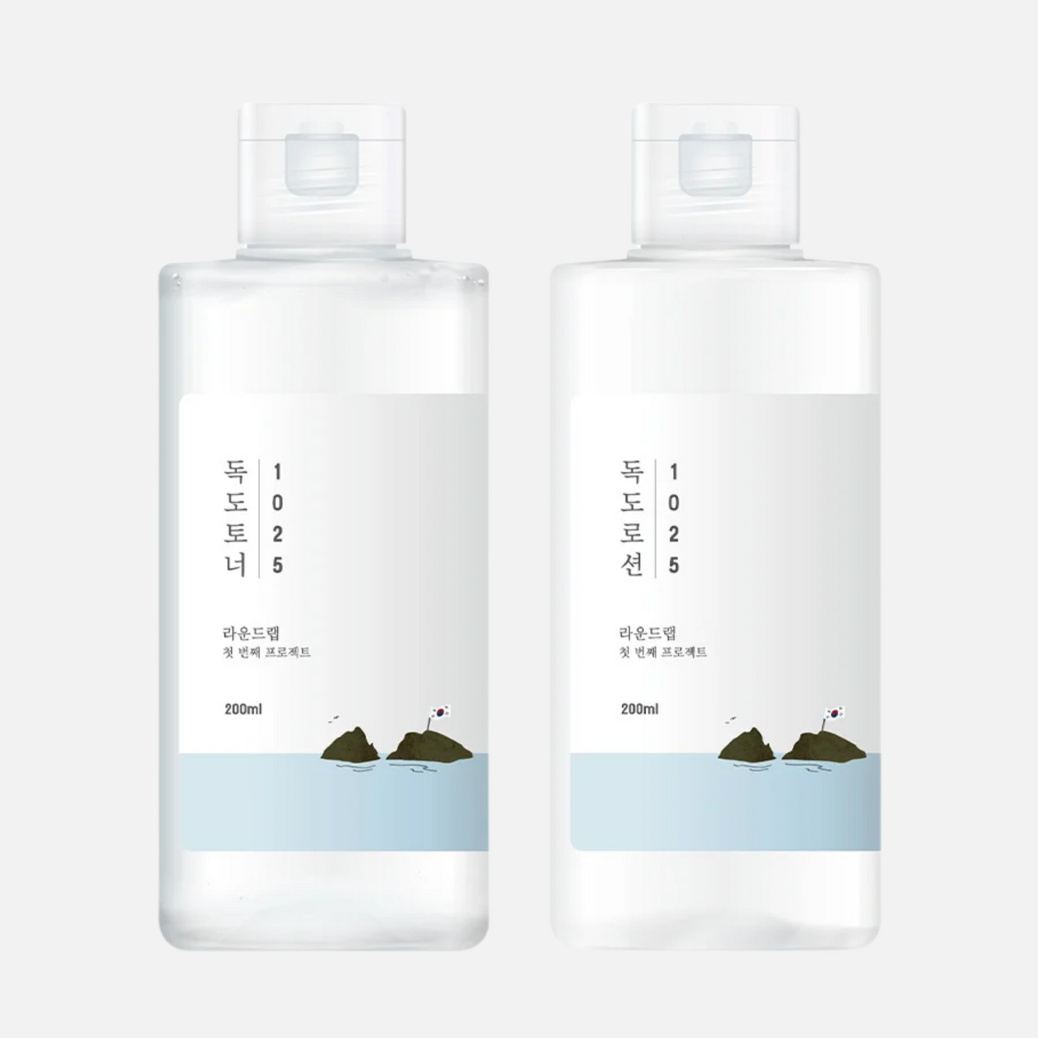 Round LAB 1025 DOKDO Toner 200ml + DOKDO Lotion 200ml