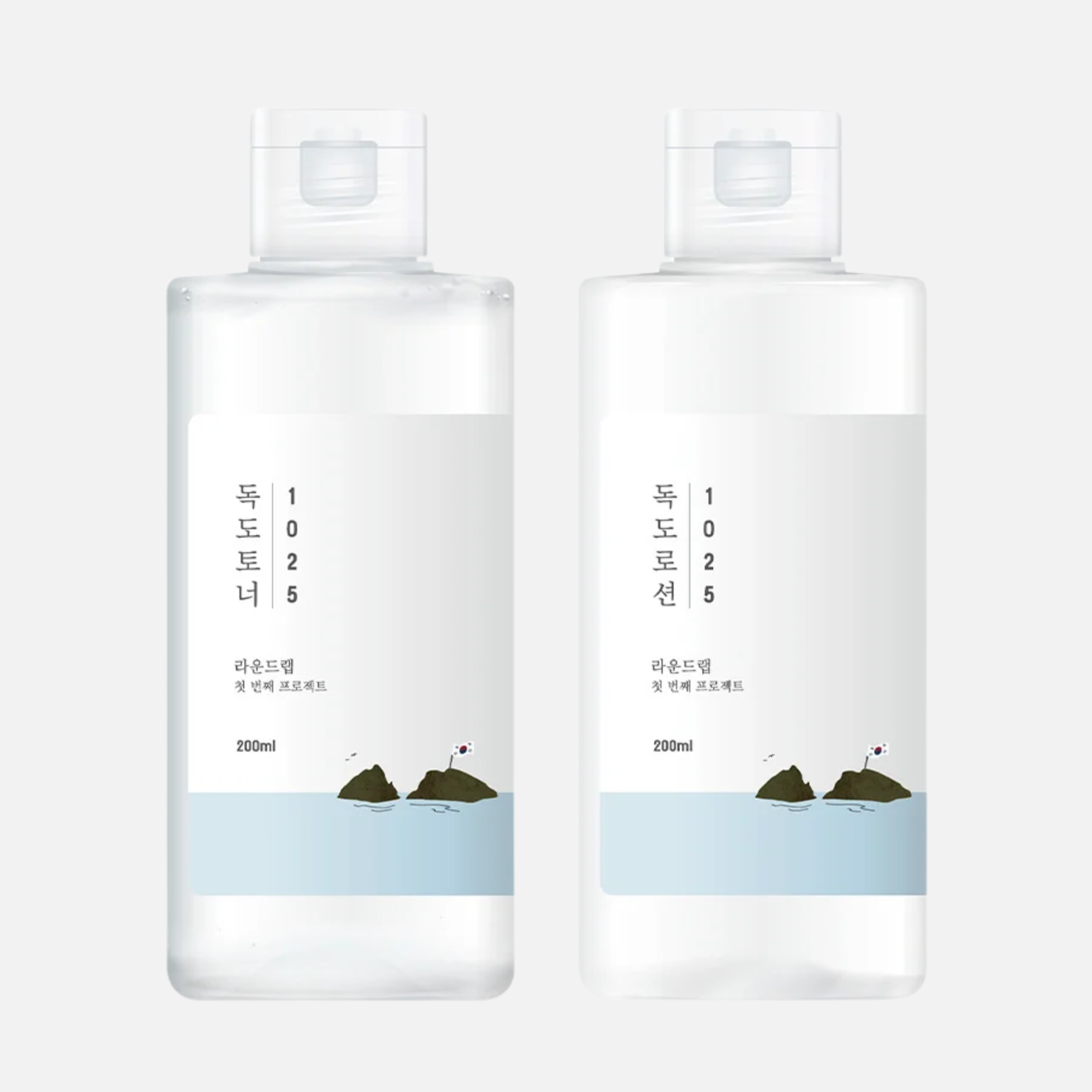 Round LAB 1025 DOKDO Toner 200ml + DOKDO Lotion 200ml