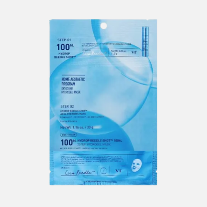 VT Cosmetics Hydrop Reedle Shot 100hL 2Step Hydrogel Mask