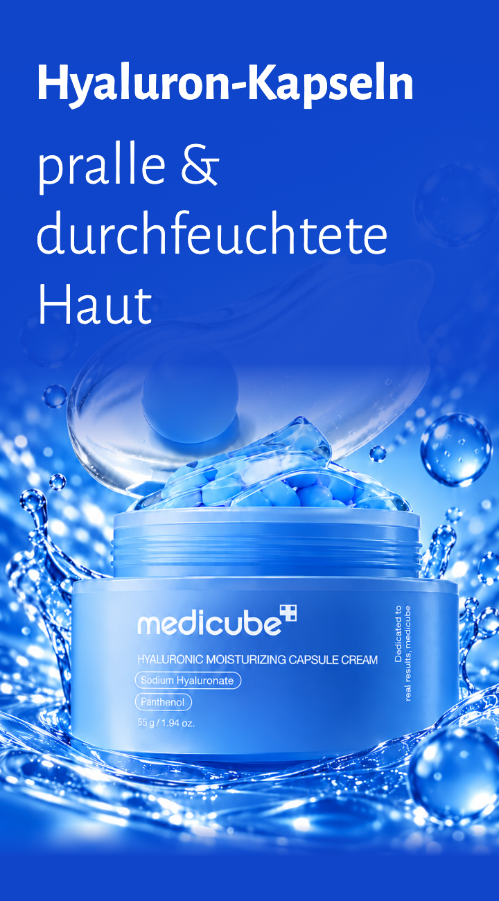 Hyaluron-Kapseln – pralle und durchfeuchtete Haut