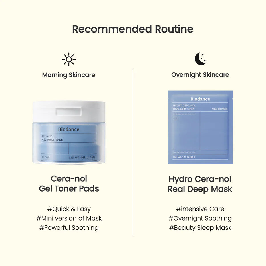 Biodance Cera-nol Gel Toner Pads