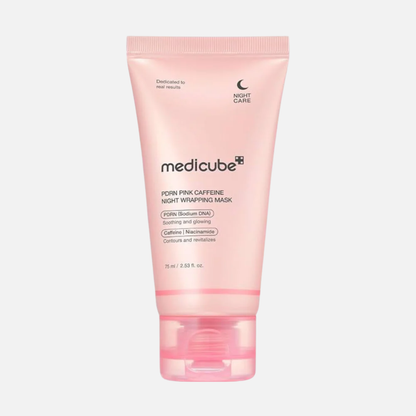 medicube PDRN Pink Caffeine Overnight Wrapping Mask