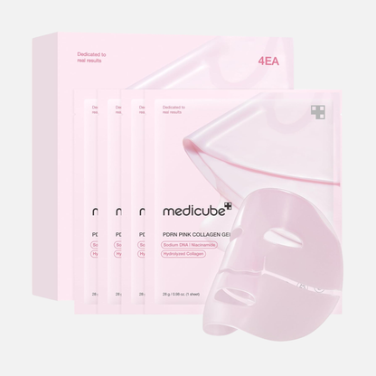 Medicube PDRN Pink Collagen Gel Mask 4 Stück