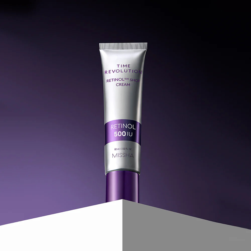 Missha Time Revolution Night Repair Retinol 500 Shot Cream