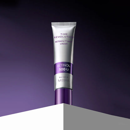 Missha Time Revolution Night Repair Retinol 500 Shot Cream
