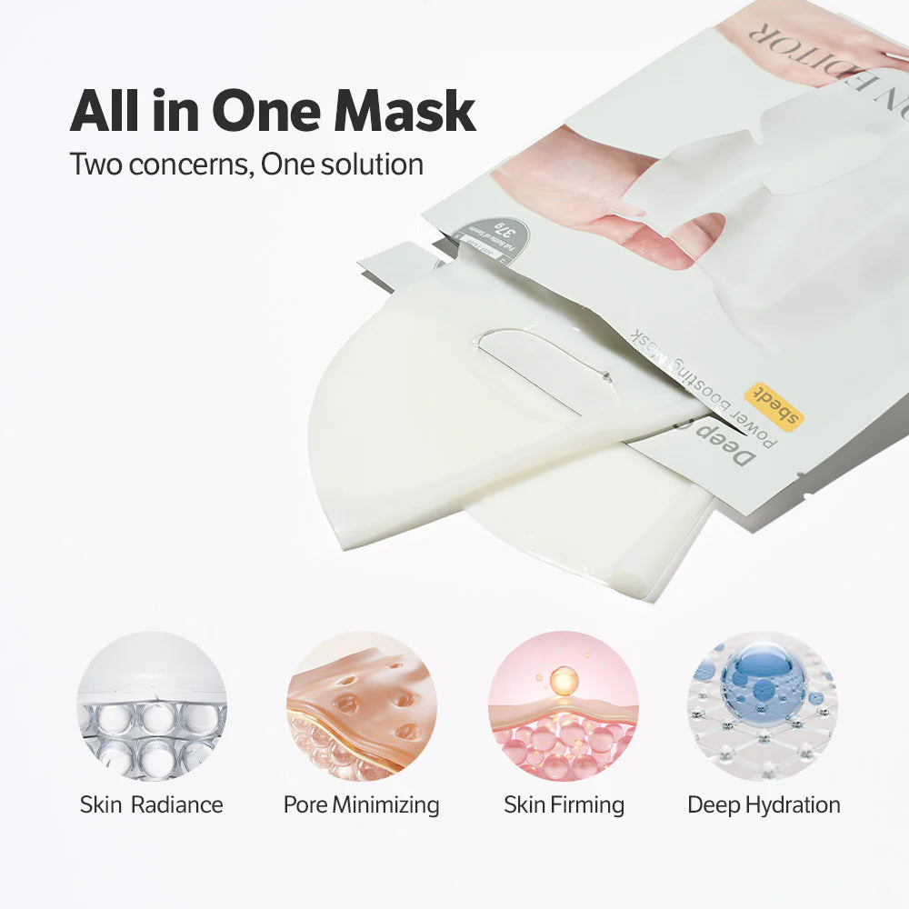 Sungboon Editor Deep Collagen Power Boosting Mask 4 Stück