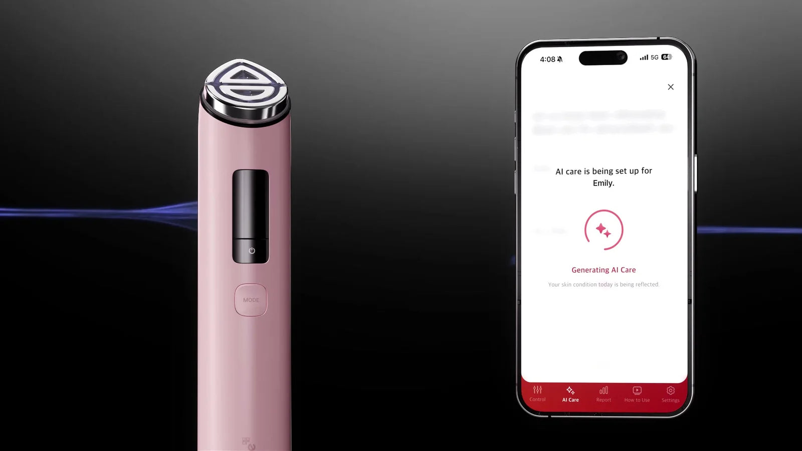Booster PRO X2 neben einem Smartphone mit AGE-R App